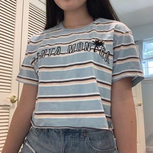 cropped graphic t shirt from pacsun